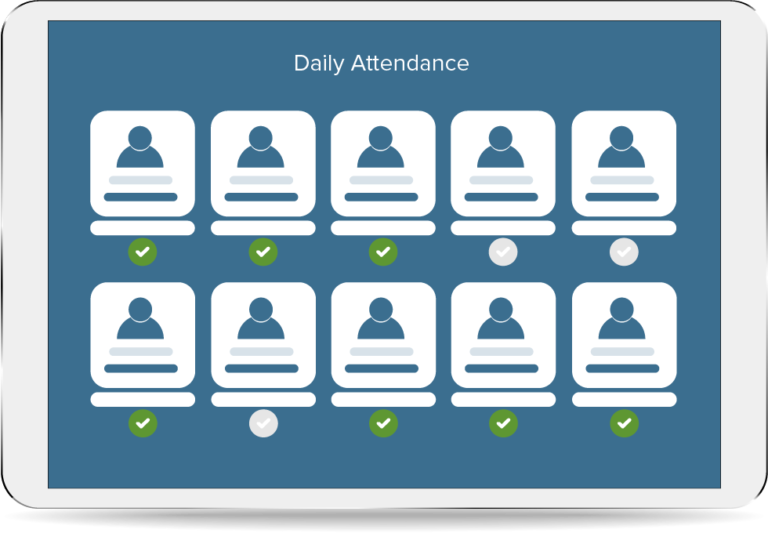 Attendance in Child Care Management Software